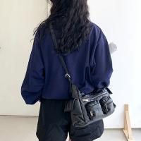 Bolso De Hombro Para Mujer Gran Capacidad Cuero Retro Multibolsillo Satchel Bolsa Transversal Versátil Para Comunicación Diaria - details 5