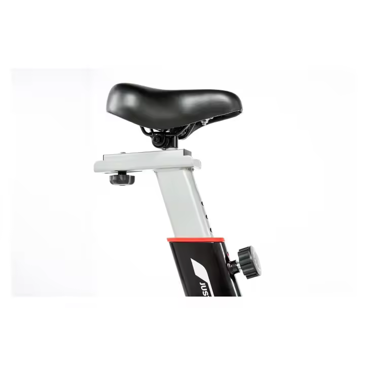 Moma Bikes Bicicleta INDOOR con Volante de Inercia de 24kg, Pantalla LCD, pulsómetro de cuádruple sensor integrado en manillar , Sillin ergonomico. - 1