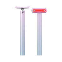 Lámpara Roja De Terapia 4 En 1 EMS Microcorriente Masajeador Facial Rejuvenecimiento De Piel Tensión Del Cuello Anti-Edad Variedad De Colores - details 7