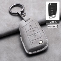 Funda De Leder Para Llave De Coche VW Volkswagen Golf 7 MK7 Tiguan MK2 Ateca Leon FR Ibiza Skoda Octavia Kodiaq Llavero De Cuero - details 13