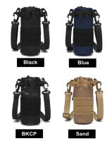 Bolsa Táctica De Agua Para Deportes Al Aire Libre Con Suelto Molle Y Correa De Hombro Portabotella De Nylon Para Viajes Y Caza - details 2