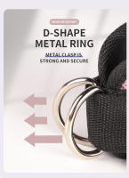 LOOGDEEL Apoyabrazos De Rodilla Con Cinturones Doble D-Ring Para Entrenamiento De Piernas Soporte De Tobillo Ajustable Con Colchón Para Abductores De Pie En Nylon Color Rosa/Azul/Negro/Morado Verde - details 10