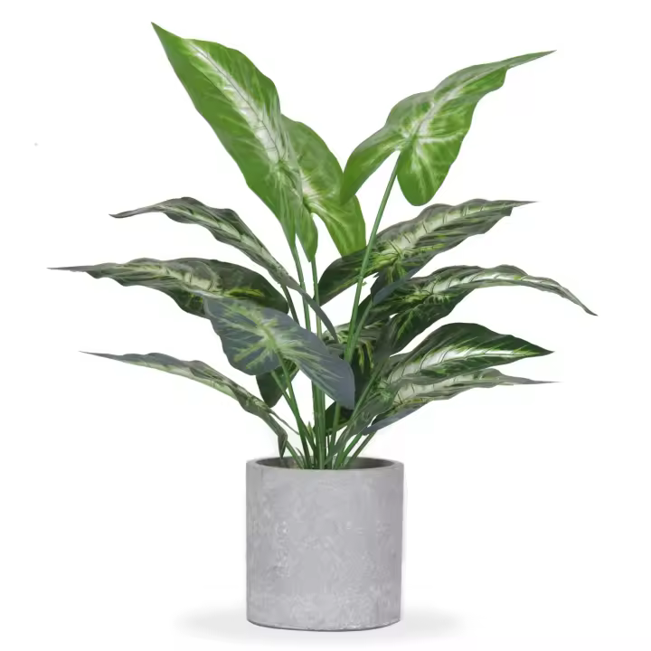 Pequeñas Plantas Artificiales En Maceta Para Decoración De Escritorio De Oficina Baño Hogar Estilo Bonsái Material Plástico - 1