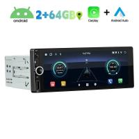 Radio con GPS para coche, reproductor Multimedia con Android, 1 Din, inalámbrico, CarPlay, Wifi, Bluetooth, FM, RDS, USB, pantalla de 6,86 pulgadas - details 10