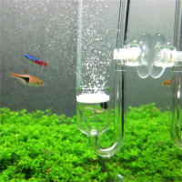 Juego De 4 En 1 Difusor De CO2 Para Acuario Con Valvula De Control Y Conector U Para Suministro De Dióxido De Carbono Para Tanque De Peces Y Plantas - details 4