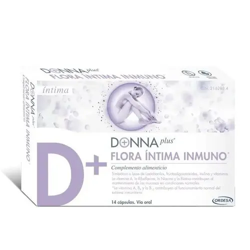 ORDESA DONNAPLUS D+ FLORA INTIMA INMUNO 14 CAPSULAS - 1
