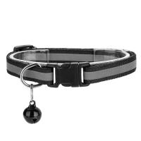 Collar Reflejante Para Gatos Y Perros Con Luz LED Nylon Para Noche Tamaño Ajustable Con Campana Y Desenganche Rápido - details 3
