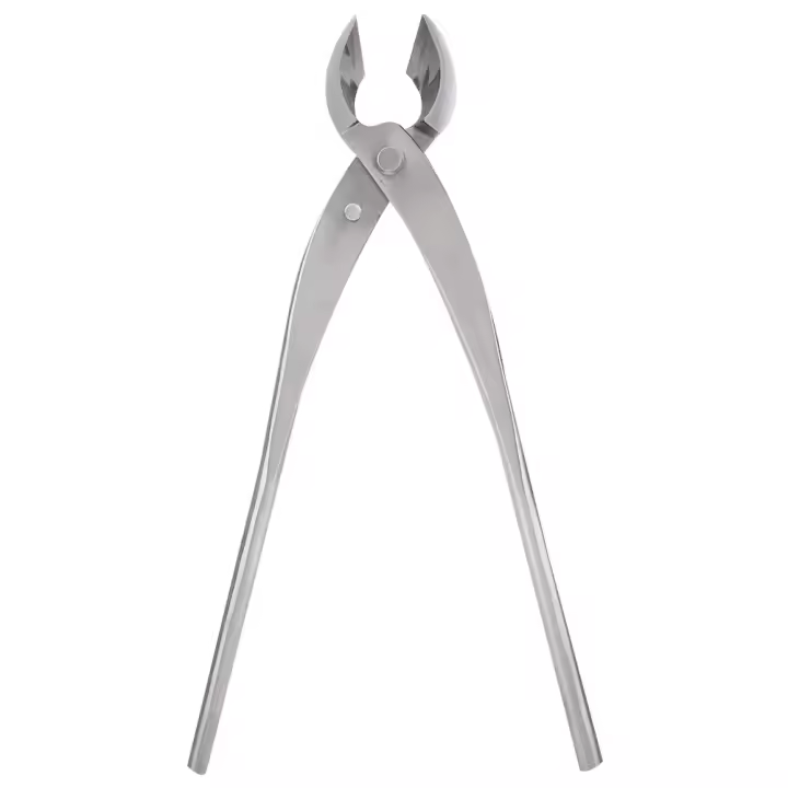 Cortador de ramas de acero inoxidable de 28cm cortador cóncavo herramientas para bonsái tijeras de podar de jardín - 1