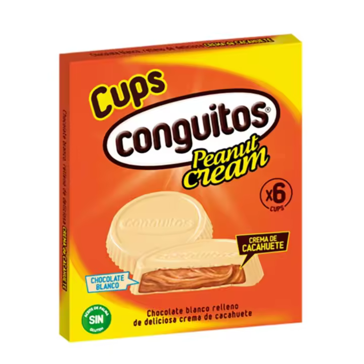 CONGUITOS CUPS BLANCO PACK 3X34G - 1