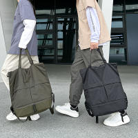 Mochila de Moda para Mujeres Desplazamientos de Transporte Sólido Casual Hombro Nylon Impermeable - details 31