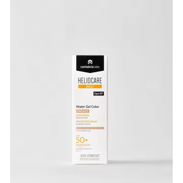 HELIOCARE 360º COLOR WATER GEL PROTECTOR SOLAR SPF 50+ ENVASE 50 ml COLOR BRONZE - 1