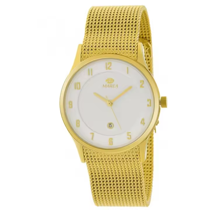 Reloj MAREA B36129/2 Para Mujer Dorado Malla - 1