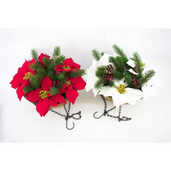 Gerimport Planta Artificial Colgante Decoración Primavera 55 Cm - 1
