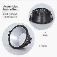 Soporte De Bombilla MR16/GU10 10PC Base Rimless Para Iluminación Puntos Fijación Fijación En Techo Recorrido Bracket De Marco - details 7