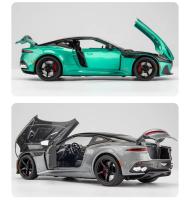 Coche De Colección Diecast 1:24 Aleación De Metal Mini Martin DBS Supercar Para Niños Regalos De Cumpleaños Juguetes Vehículos Metálicos Para Chicos - details 12
