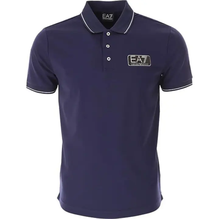 Polo EA7 Emporio Armani 6RPF02 PJNUZ 1554 navy blue - 1