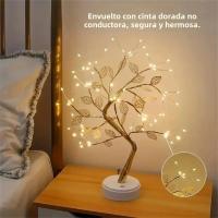 Lámpara De Mesa En Forma De Hoja De Rosas LED Con Luz De Navidad USB Decoración Para Fiesta Boda Dormitorio Regalo De Día De La Madre - details 2