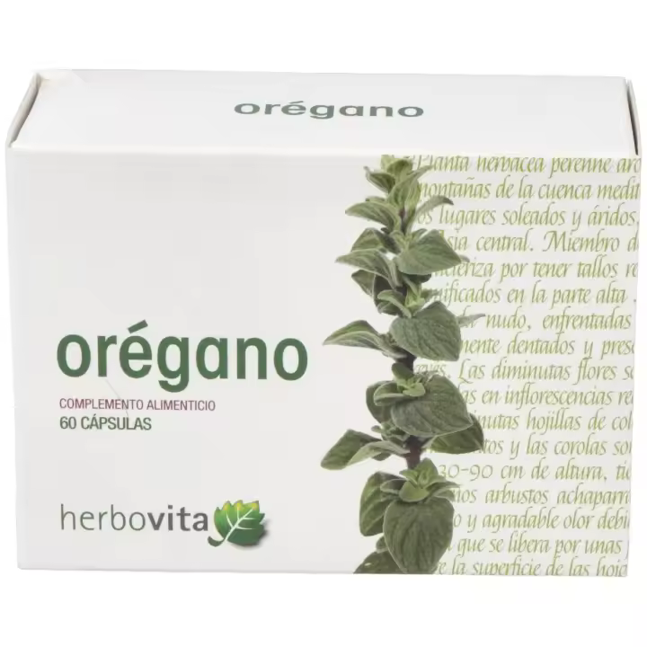 Oregano 60 Capsulas            Herbovita - 1