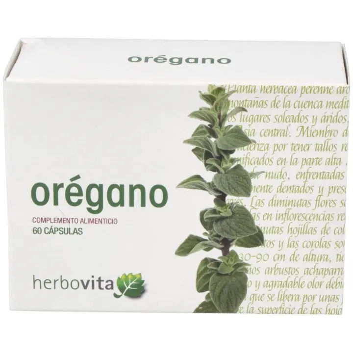Oregano 60 Capsulas            Herbovita - 1