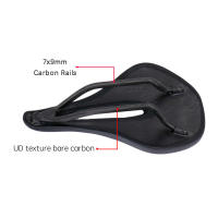Sillín De Bicicleta De Fibra De Carbono Elitaone Ultraligero De 115g Asiento De Cuero Para Montaña Y Carretera 31A Unisex - details 0