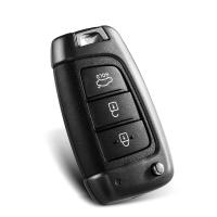 Carcasa De Llave Inteligente Plegable KEYYOU Para COCHE Compatible Con HYUNDAI Tucson Elantra Accent Solaris Kona Verna 2017+ Material ABS+metal - details 2