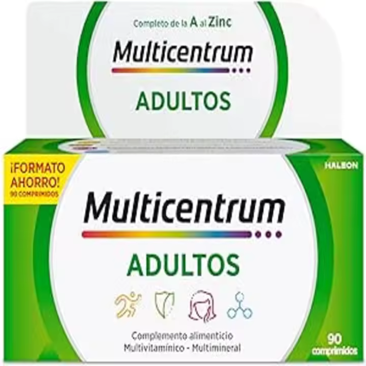 MULTICENTRUM ADULTOS 90 COMPRIMIDOS - 1