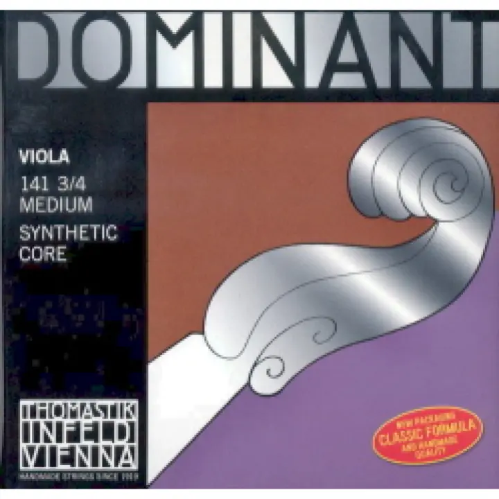 CUERDAS VIOLA-Thomastik (Dominant 141) (Juego completo) Medium Viola 3/4 - 1
