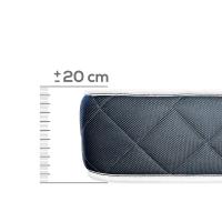 Duérmete Online Colchón Viscoelástico - Viscoblack - Blanco/Negro - Reversible - Transpirable - Altura 20cm - Alta Gama - details 0