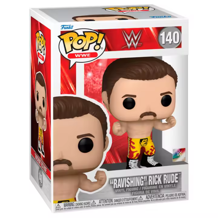 Figura Pop Wwe Ravishing Rick Rude-Figura de Vinilo Coleccionable - Idea de Regalo- Mercancia Oficial - Juguetes para Niños y Adultos - Movies Fans - Muñeco para Coleccionistas y Exposición - 1