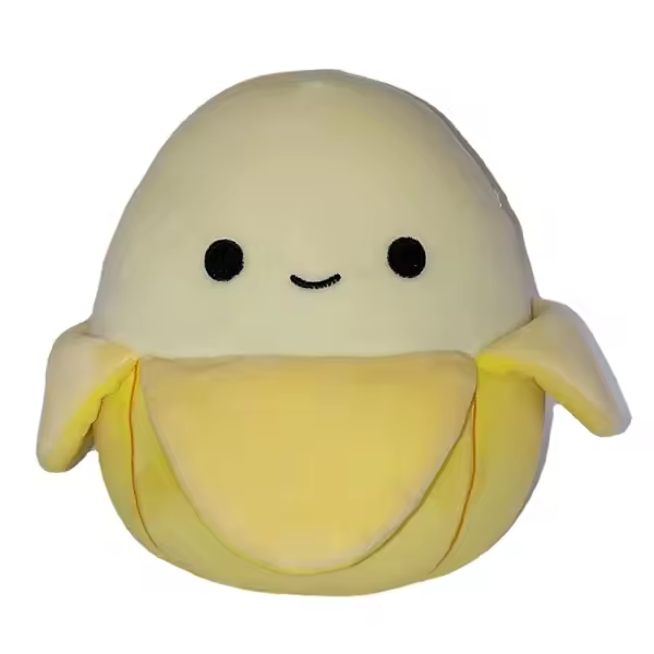 Squishmallows 19 cm, Junie el plátano amarillo - 1