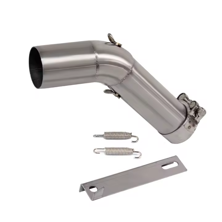Pipé De Escape Para Motocicleta Benelli 752S Tubo Medio De 51MM De Acero Inoxidable Modificado En El Ángulo Del Goteo - 1