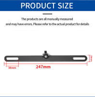 Cámara De Visión Trasera Para Coche HD Impermeable Con Marco De Placa De Licencia Pequeña Visión Nocturna CCD Cámara De Retroceso Para Vehículo - details 7