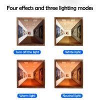 Lámpara De Pared 3D Visual Sin Gafas Con Luz Nocturna En 3 Colores Lámpara De Ambiente Pintura Montada En La Pared Arte Óptico - details 1