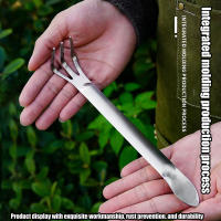 Rake De Acero Inoxidable Para Bonsái Y Plantas En Macetas 3 Ramas Herramienta Para Suavizar La Tierra Resistente Al Rusticidad Para Jardinería En El Hogar - details 0