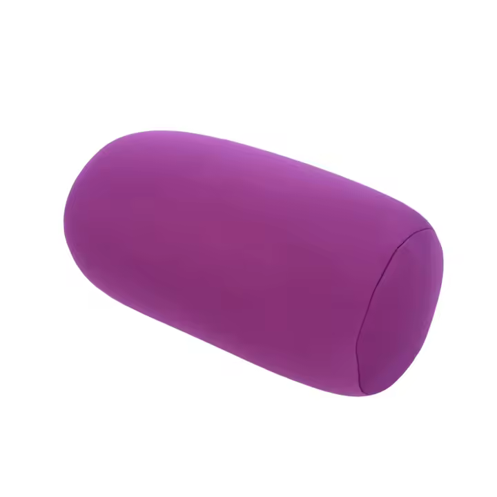 Almohada De Viaje Mini Microde Fibra De Bambú Suave Soporte Para El Cuello Cómodo Almohada De Cojín De Espuma Para El Hogar Y El Sueño - 1