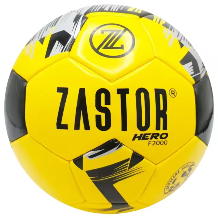 Vitalgym Balón Fútbol Zastor Hero 5F2000 Amarillo/Negro T-5 - 1