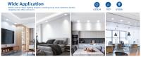 Aigostar Downlight LED Empotrado,9W 1000LM Downlight LED,4000K luz natural,Focos de techo,Ojo De Buey LED,Adecuado para salón,dormitorio,cocina,pasillo.Ф110-120mm,Paquete De 6(1) - details 5