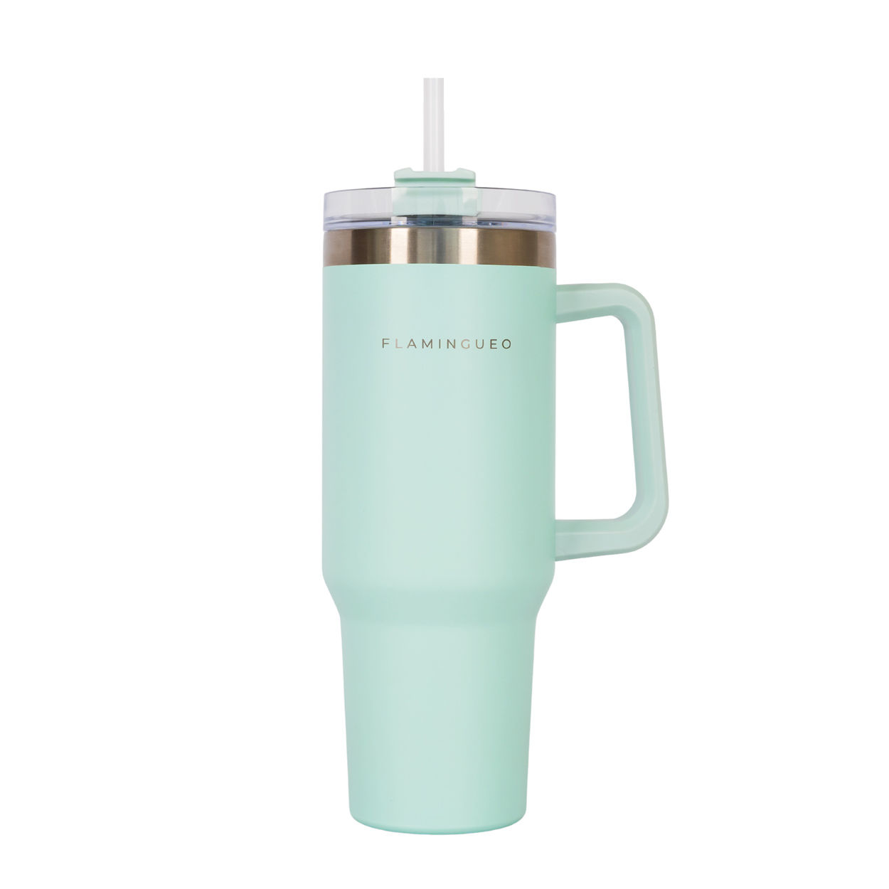 Flamingueo Vaso Termico - Taza Termo Acero Inoxidable Termo Cafe Para Llevar Bebidas Frías 24h y Calientes 10h Botella Termica 1,18 Litros