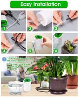 Kit De Riego Por Drip Solar Con Timer Autoalimentado Dispensador De Agua Para Plantas De Interior Y Exteriores AISITIN - details 10