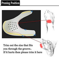 4Pcs Protección De Zapatos Para Zapatillas Antideslizante Soporte De Punta Capa De Deporte Protección Contra Pliegues Y Arrugas - details 2