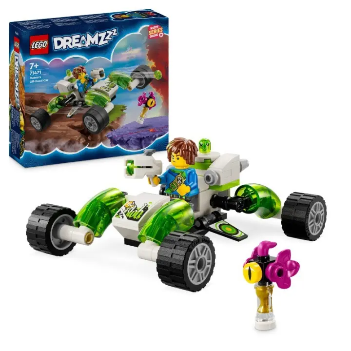 Coche Todoterreno de Mateo LEGO DREAMZzz 71471 contiene 94 piezas - edad a partir de 7+ años 24L71471 - 1