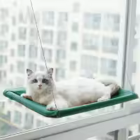 Hamaca colgante para cama de gato, soporte cómodo para asiento de ventana soleada, marco de escalada para gatito, accesorios para mascotas, 20Kg - details 5