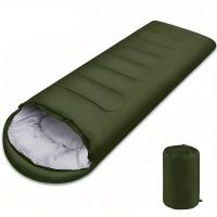 Bolsa De Dormir Para Camping Ultraligera Y Impermeable 4 Estaciones Cálida Envolvente Para Senderismo Y Viajes Al Aire Libre - details 0