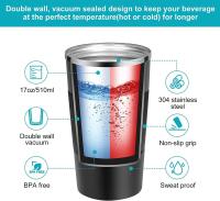 Café Thermico de Acero Inoxidable Reutilizables sin BPA de Automóvil Coche - details 4