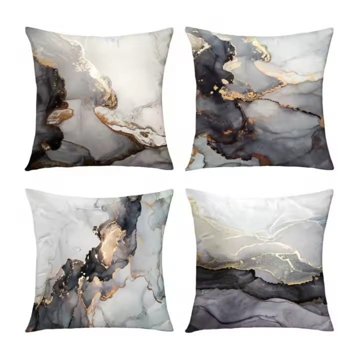 Fundas de Zapatos modernos para Sofá, 45x45, decoración del Hogar, 4 Unidades - 1