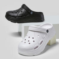 Clogs De Verano Para Mujer Con Plataforma Gruesa Y Respirables Sandalias De Jardín Con Agujeros Antideslizantes Y Ligeros Para Playa - details 8