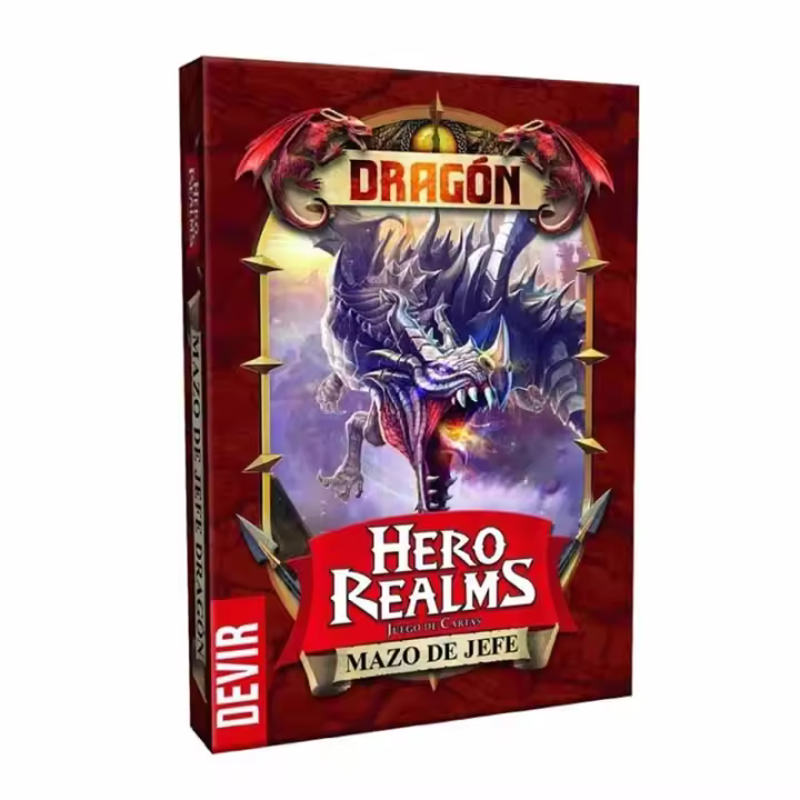 Hero Realms: Mazo de Jefe Dragón, editado por Devir - 1