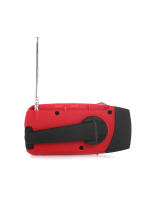 Radio De Meteorología Solar Y De Mano Con Cargador De Sol Y Batería De 1200 mAh AM/FM/NOAA Power Bank Para Emergencias Al Aire Libre - details 25