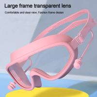 Gafas De Natación Para Niños Con Tapones Para Los Oídos Anti-humedad Anti-buho Lentes De PC Y Silicona Para Niños Y Niñas Para Piscina Y Playa - details 7