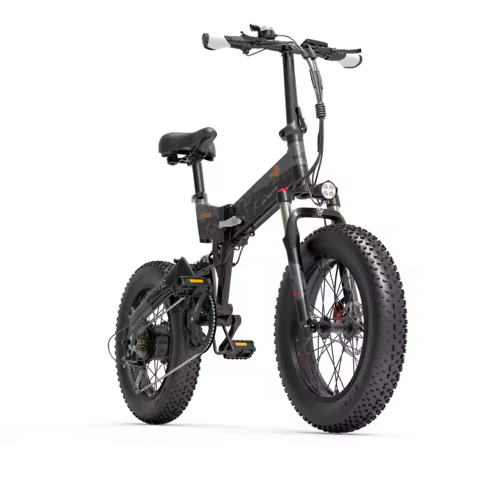 Bicicleta Eléctrica Bezior xf200 20 ''* 4,0'' 48 V15ah 130 km kilometrije freno hidráulico - 1